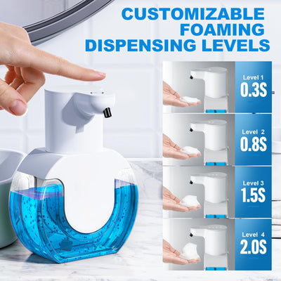 Touchless Soap Dispenser Foaming Hand Sanitizer 15oz Wall Mount