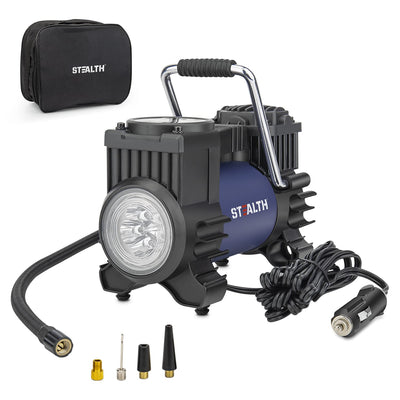 Stealth Portable Air Compressor Tire Inflator 12V Digital Pump 120PSI
