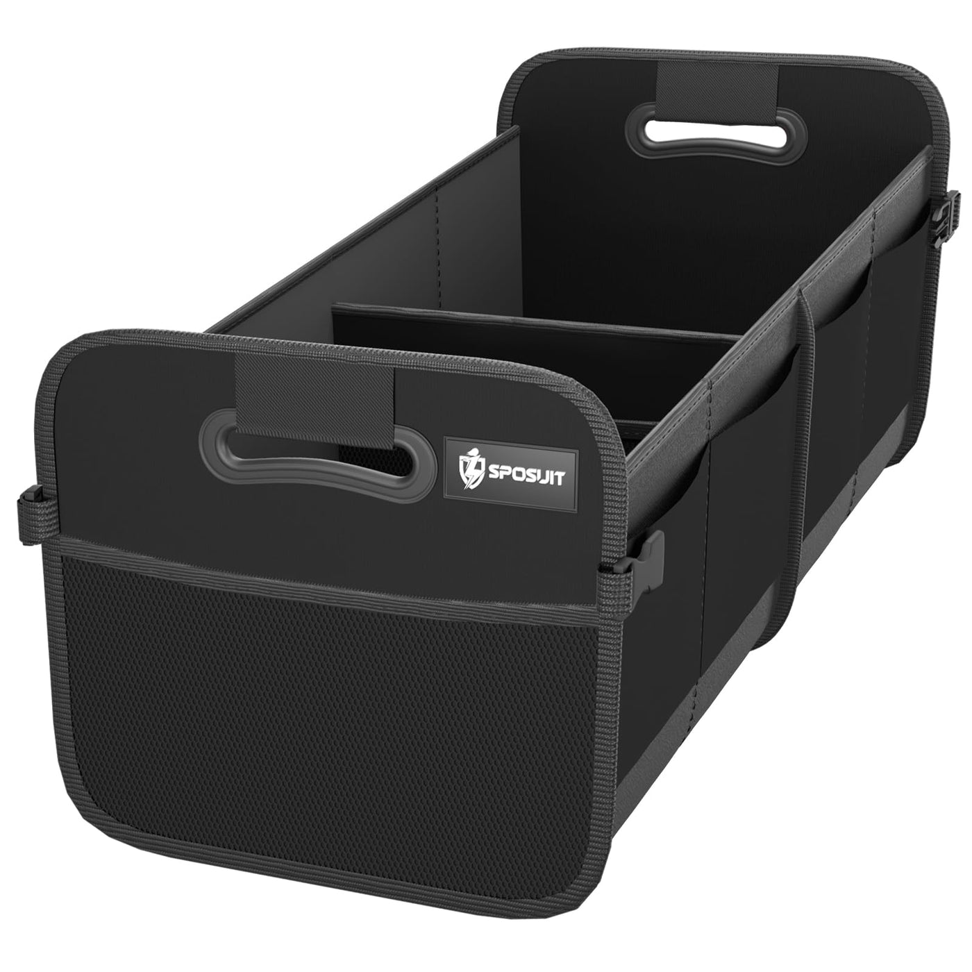Sposuit Car Trunk Organizer 70L Collapsible Storage With 11 Pockets