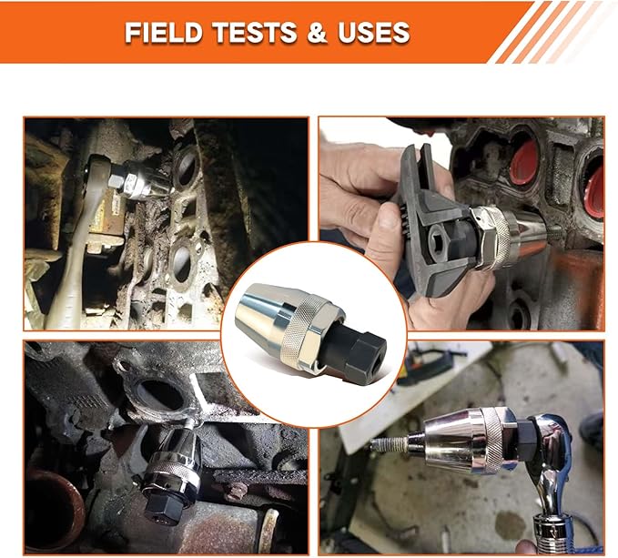 Damaged Bolt Extractor Tool For Removing Broken Bolts And Studs
