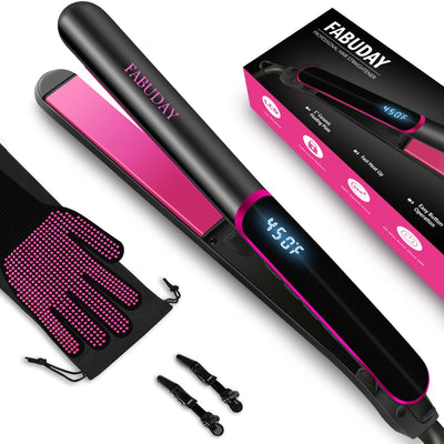 Hair Straightener Dual Voltage Fast Heating Ceramic Plates