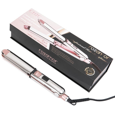 Flat Iron Hair Straightener Titanium Ionic For Smooth Styling