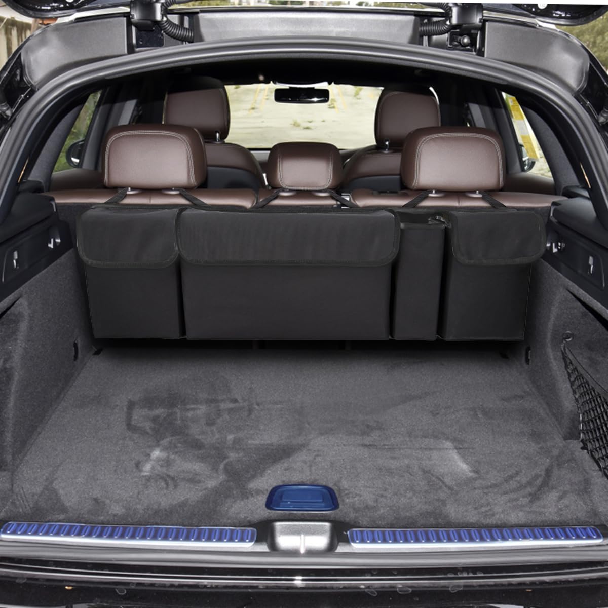Car Trunk Organizer Waterproof Large Capacity Collapsible Storage Bag
