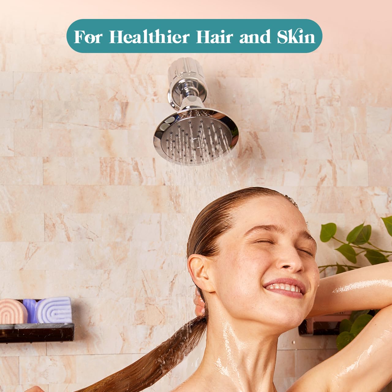 Hard Water Shower Water Softener Filter For Cleaner Soft Skin