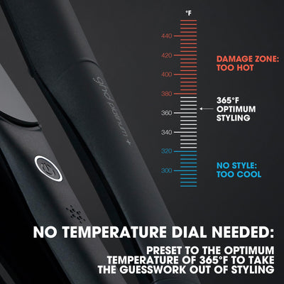 Flat Iron Hair Straightener Ceramic Plates For Smooth Styling