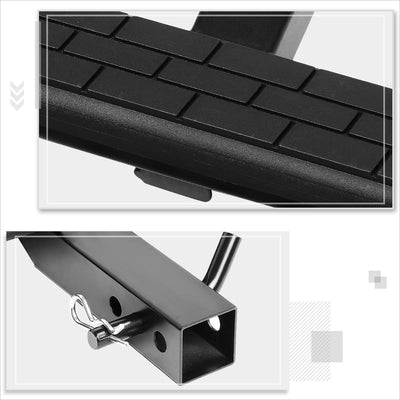 PM Performotor 36 Inch Black Steel Trailer Hitch Step Bar For 2 Inch Receiver
