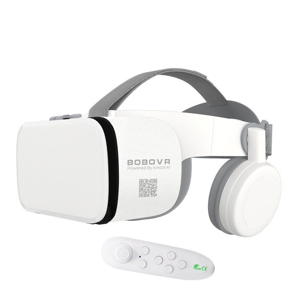 Bluetooth Wireless Headset With 3D VR Glasses Virtual Reality