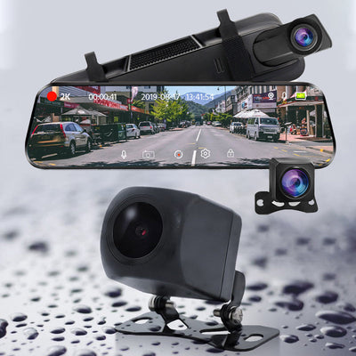 10 Inch HD Touch Screen Car Recorder With Multi-function Display