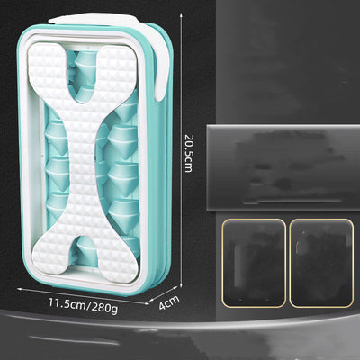 2in1 Portable Silicone Ice Cube Tray Ice Ball Mold Maker
