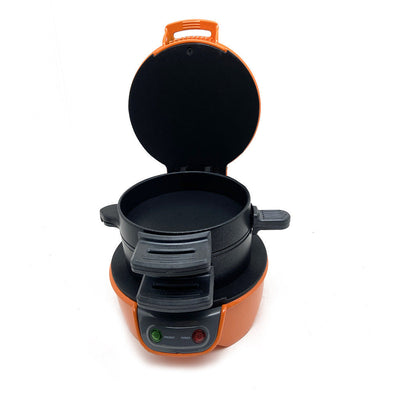 Breakfast Sandwich Maker With Egg Cooker Ring And Waffle Function