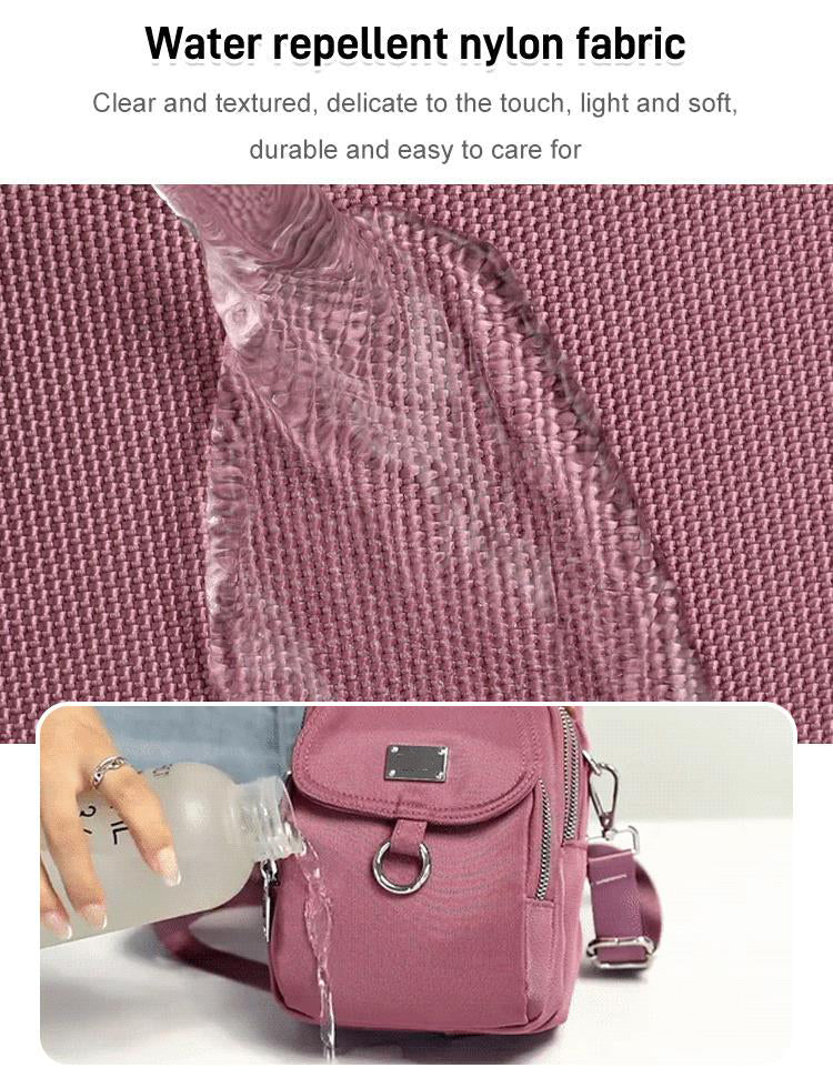 Large Capacity Shoulder Bag With Multi-layer Spacious Design