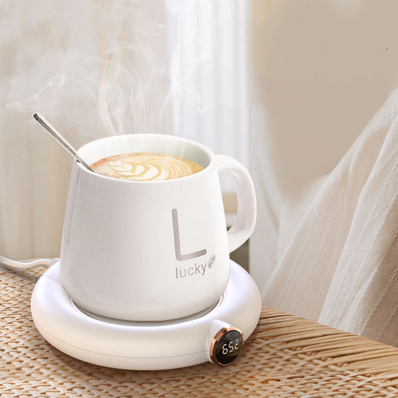 Coffee Mug Warmer With Adjustable Temperature Control And Auto Shutoff