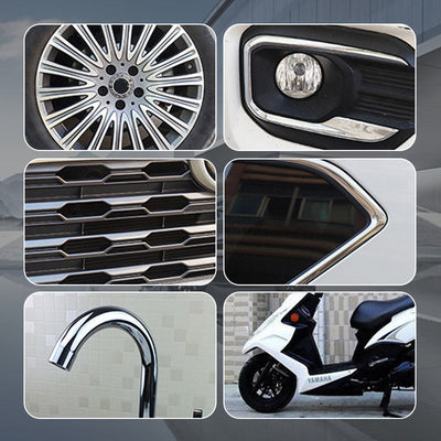 Chrome Plated Parts Repair Paste For Car Restoration And Maintenance