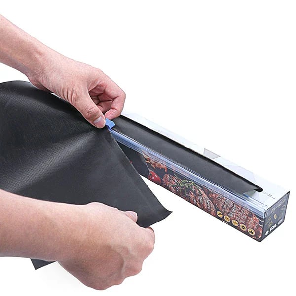 Cuttable Non-Stick BBQ Grill Mat For Easy Outdoor Cooking