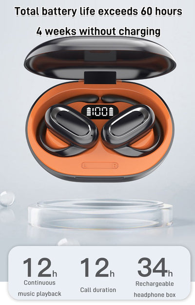 3D Surround Bluetooth Headphones Open Ear Wireless Sound