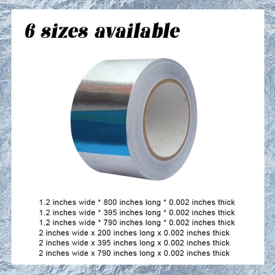 Self-Adhesive High Temperature Aluminum Foil Tape Heat Resistant