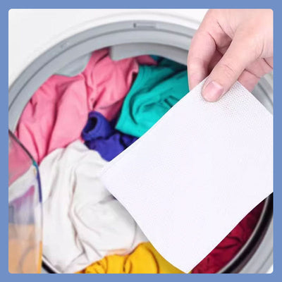 Color Absorbing Washcloths For Mixed Laundry Protection
