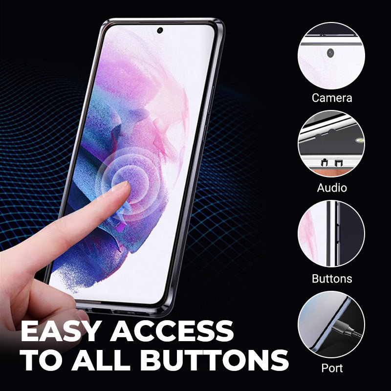 Magnetic Phone Case Full Coverage For Galaxy Series Protection