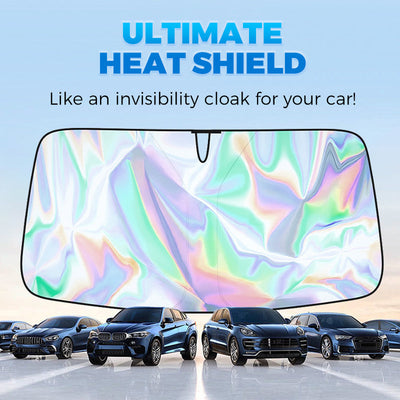 Universal Foldable Windshield Sun Shade For Cars And Trucks