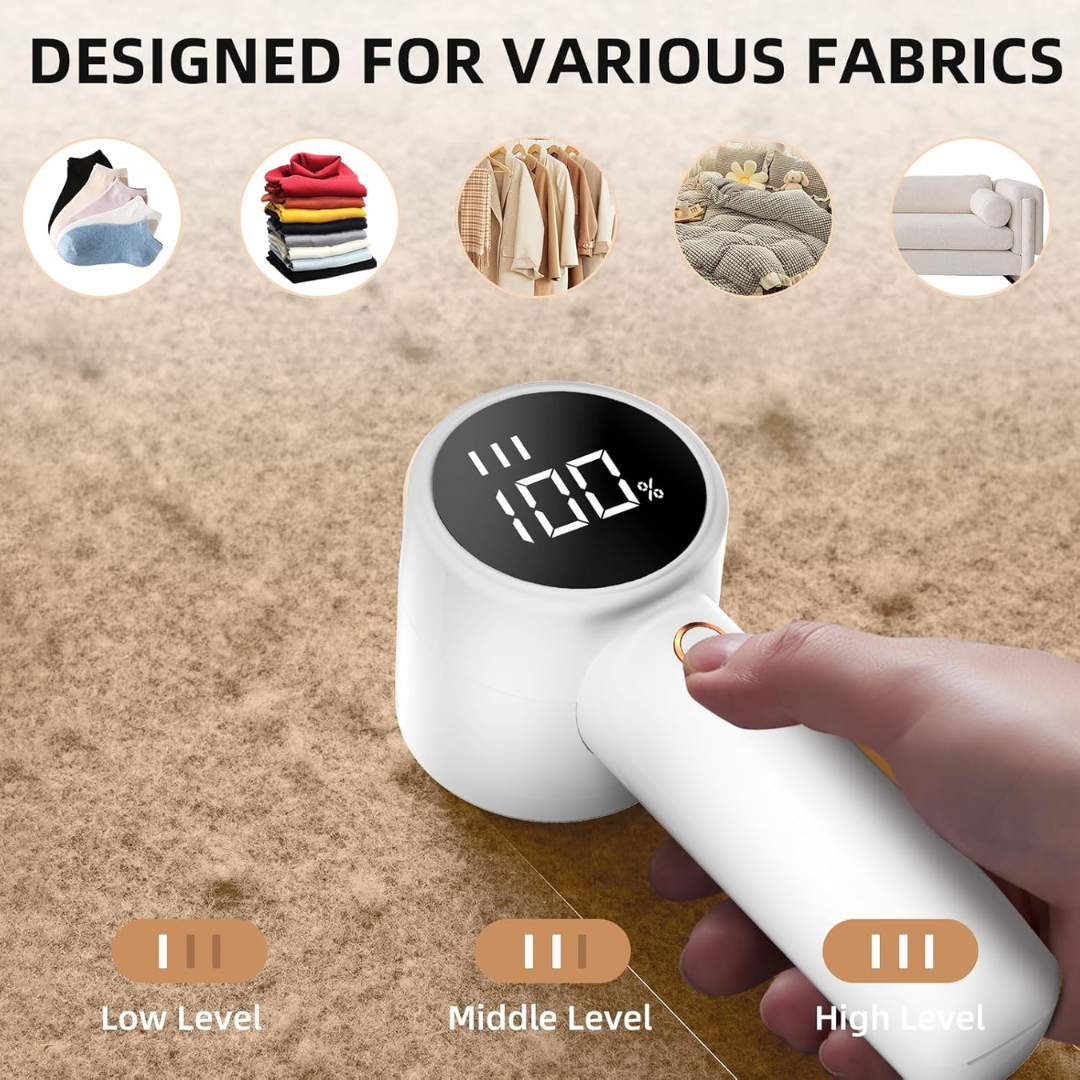Rechargeable Lint Remover For Clothes Fabrics Easy Fabric Care