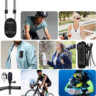 4K Bodycam Mini POV Camera Compact Wearable Recorder