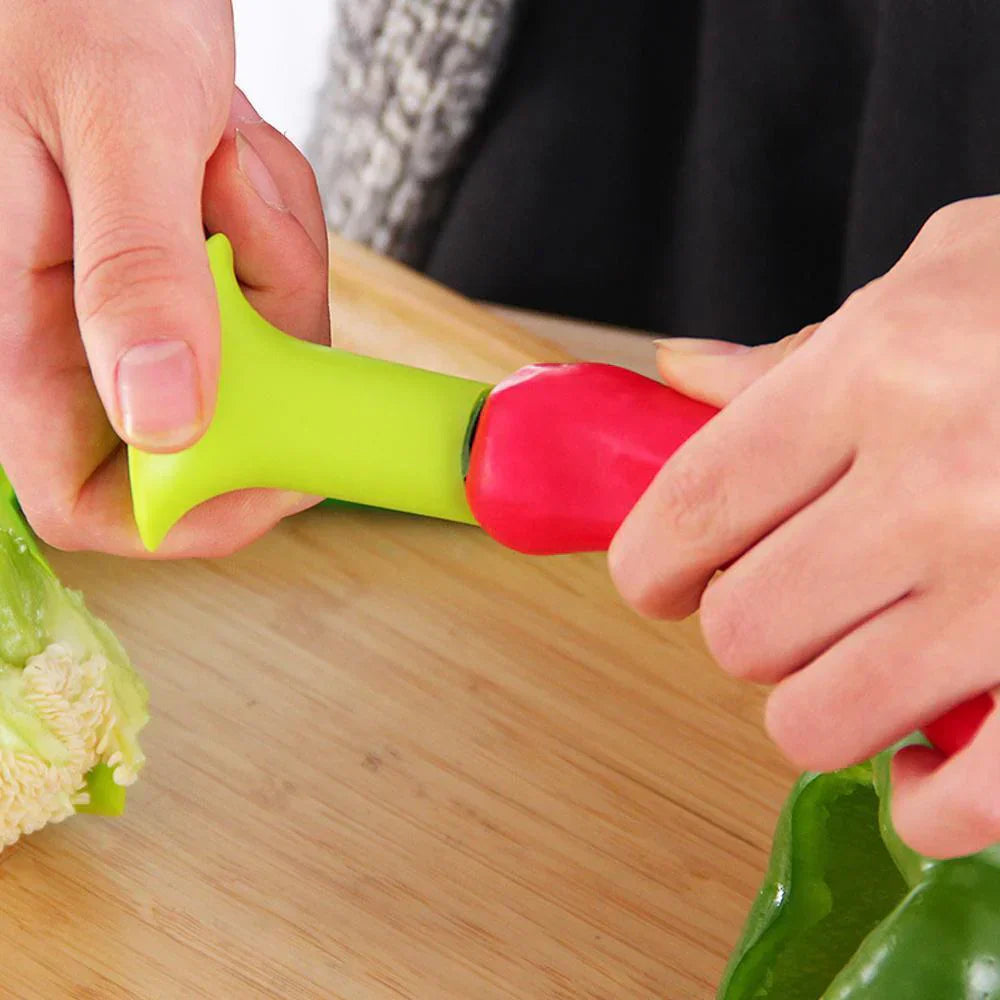 Practical Pepper Core Remover Tool For Easy Pepper Preparation