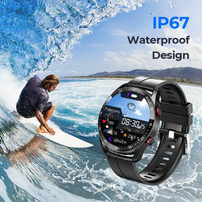 Multifunctional Smart Watch Health Monitor Compatible With IOS Android