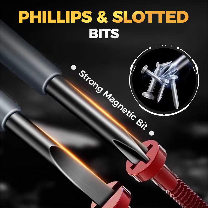 2-in-1 Magnetic Screwdriver With Strong Torque And Electricity Detector
