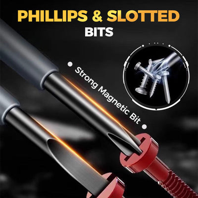 2-in-1 Magnetic Screwdriver With Strong Torque And Electricity Detector