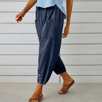 Women's Wide Leg Pants Loose Straight Comfortable Trousers