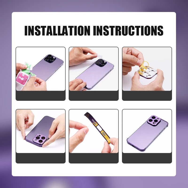 Metal Corner Phone Case Protective Frame For Smartphones