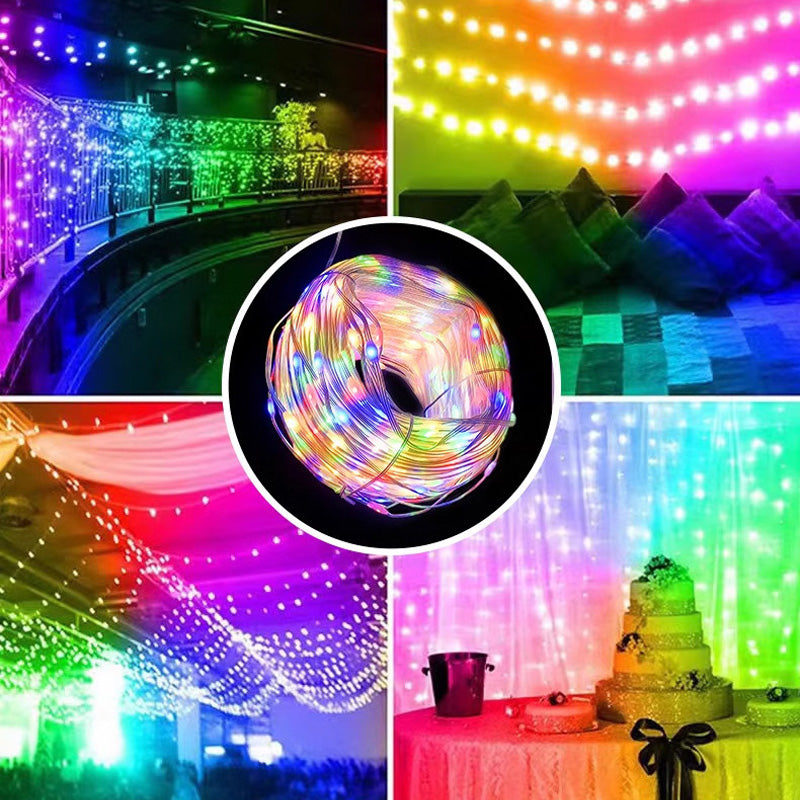 Holiday Waterproof String Lights Outdoor Durable Decorative Lighting