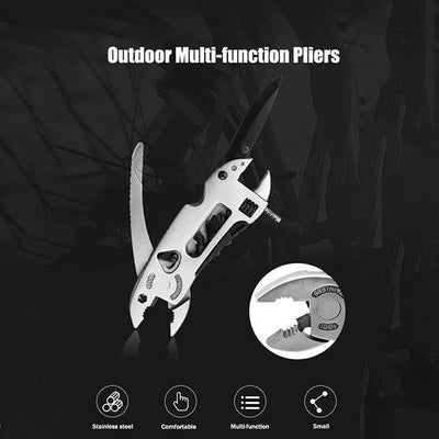 Outdoor Multi-function Pliers Durable Portable Tool For Camping Hiking