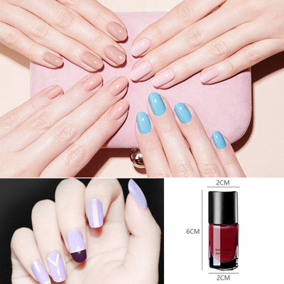 Removable Nail Polish Quick Dry Long Lasting Baking Free Formula