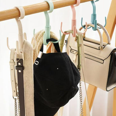 Thickened Durable Rotating Four-Claw Hook For Secure Hanging