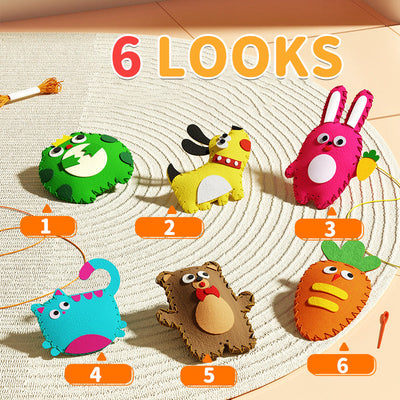 DIY Doll Sewing Kit Creative Craft Toy For Kids And Beginners