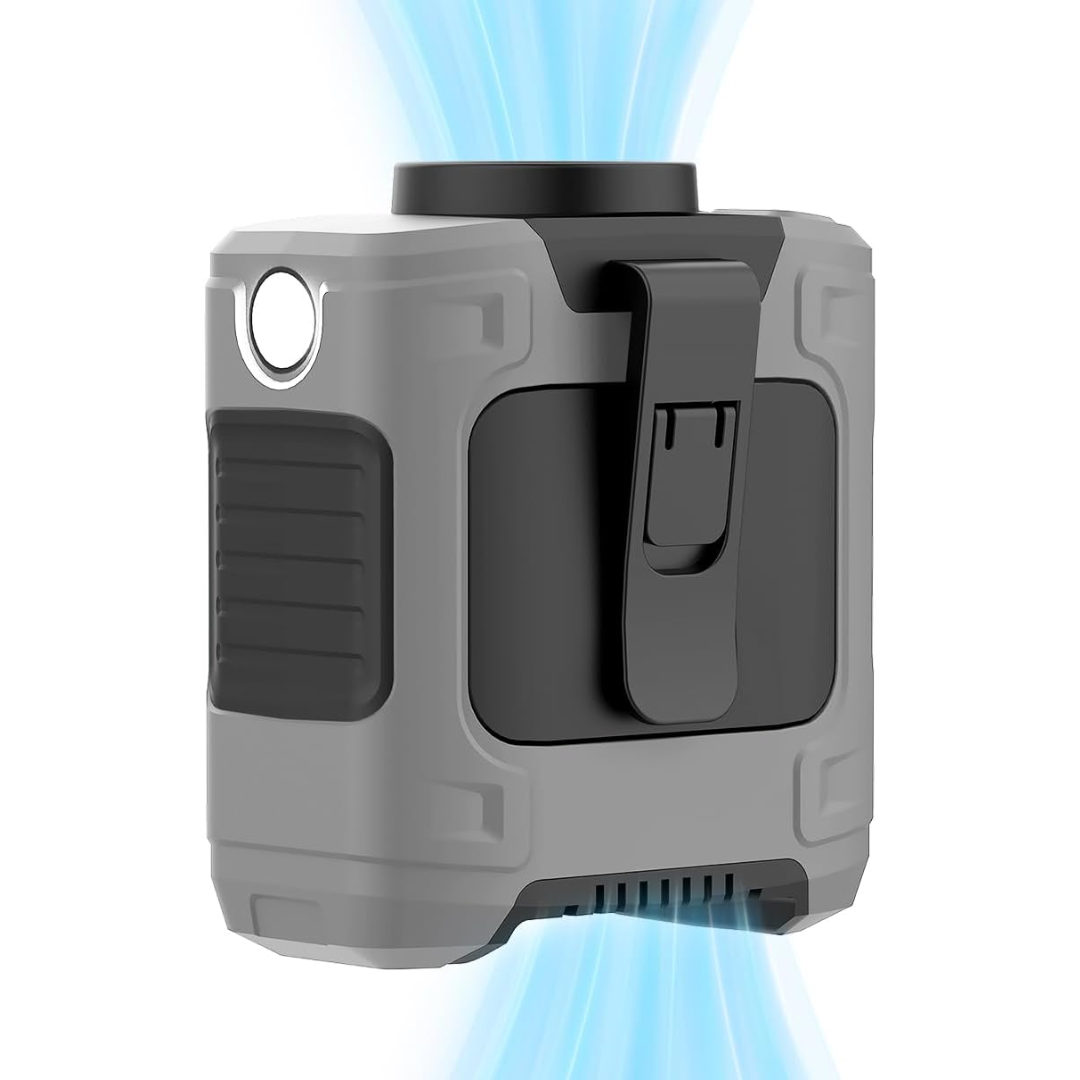 Rechargeable Hands-Free Wearable Waist Fan For Cool Comfort
