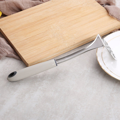 Manual Stainless Steel Masher For Effortless Food Mashing