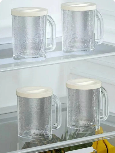 Double-Layer Freezing Cup For Instant Chill Beer And Cold Drinks
