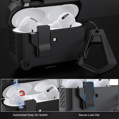 AirPods Second Generation Case Protective Mecha Headphone Set