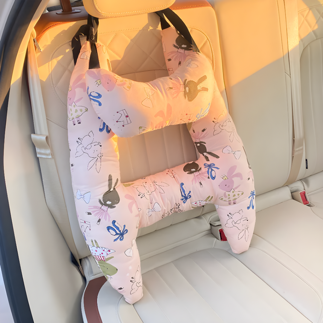 Car Seat Sleeping Pillow For Kids Comfortable Travel Neck Support