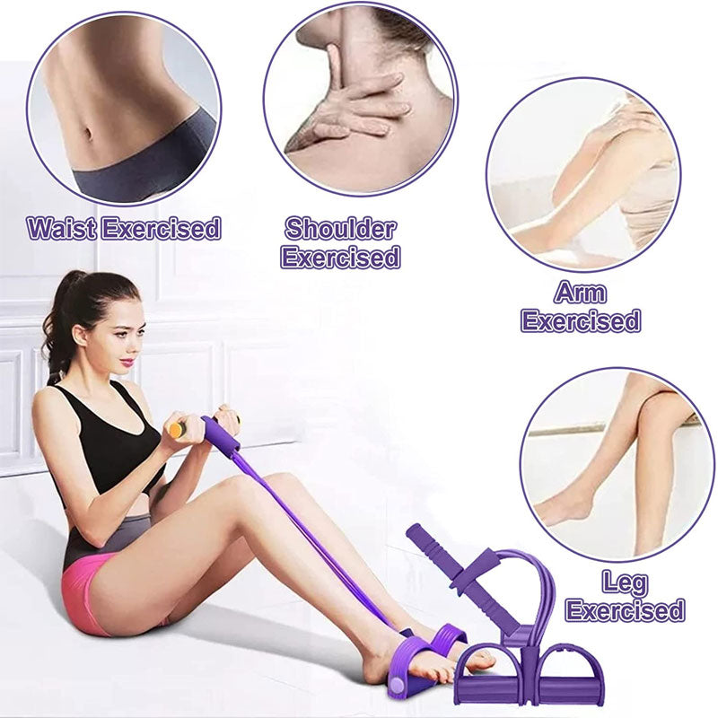 Pedal Resistance Band For Effective Leg And Foot Exercise Training