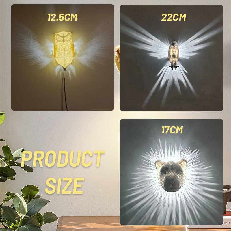 3d Special Effect Wall Lamp For Stunning Home Decoration
