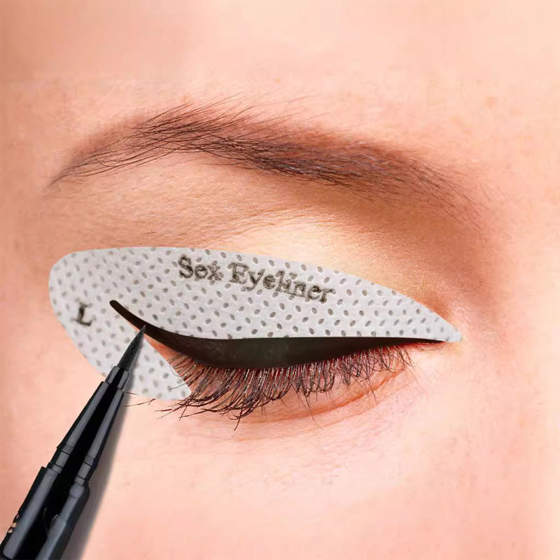 Eyeliner Makeup Template Stickers For Precise Eye Makeup Application