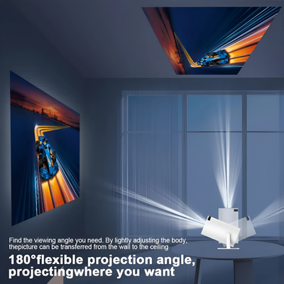 HD Mini Projector Portable Compact Video Entertainment Device
