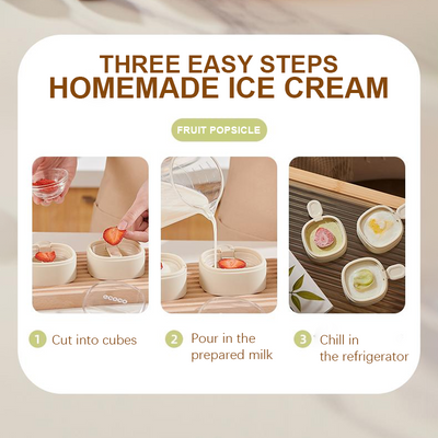 Multi-Layer Ice Cream Mold For Creative Frozen Treats Making