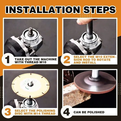 Angle Grinder Extension Rod Connecting Tool For Power Tools