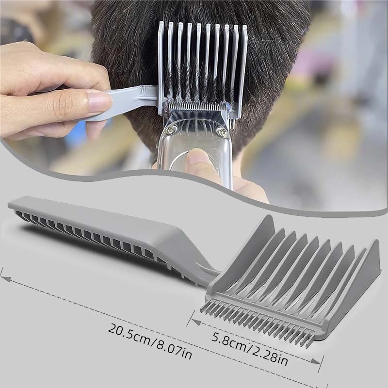 Men's Hair Clipper Comb For Precise Grooming And Styling