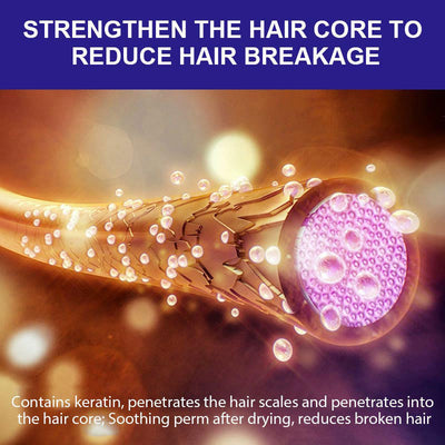 Purple Keratin Hair Mask Protects Color Neutralizes Brass Yellow Tones