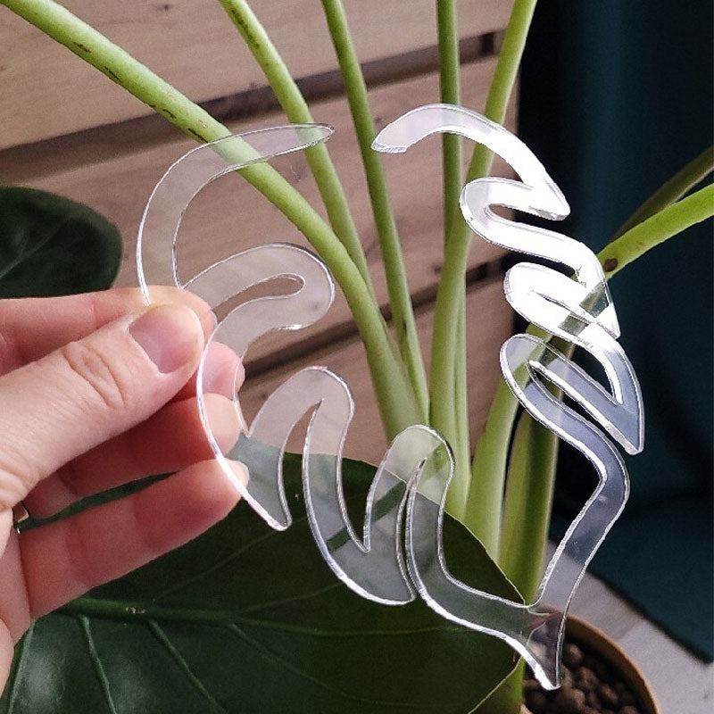 Turtle Shell Bamboo Plant Stem Support Clamp Set For Gardening
